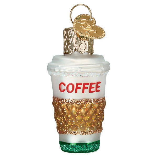 Mini Coffee To Go Ornament - themonogram manor 