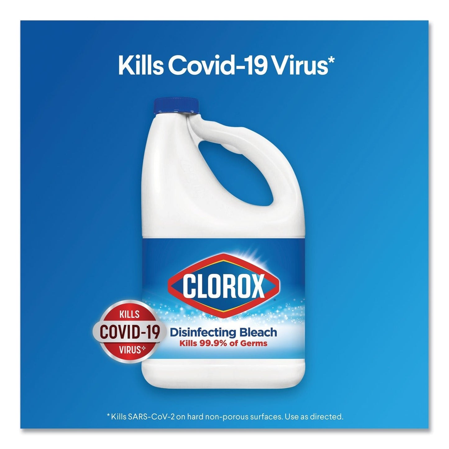 Clorox Regular Bleach with CloroMax Technology, 43 oz Bottle, 6/Carton - themonogram manor 