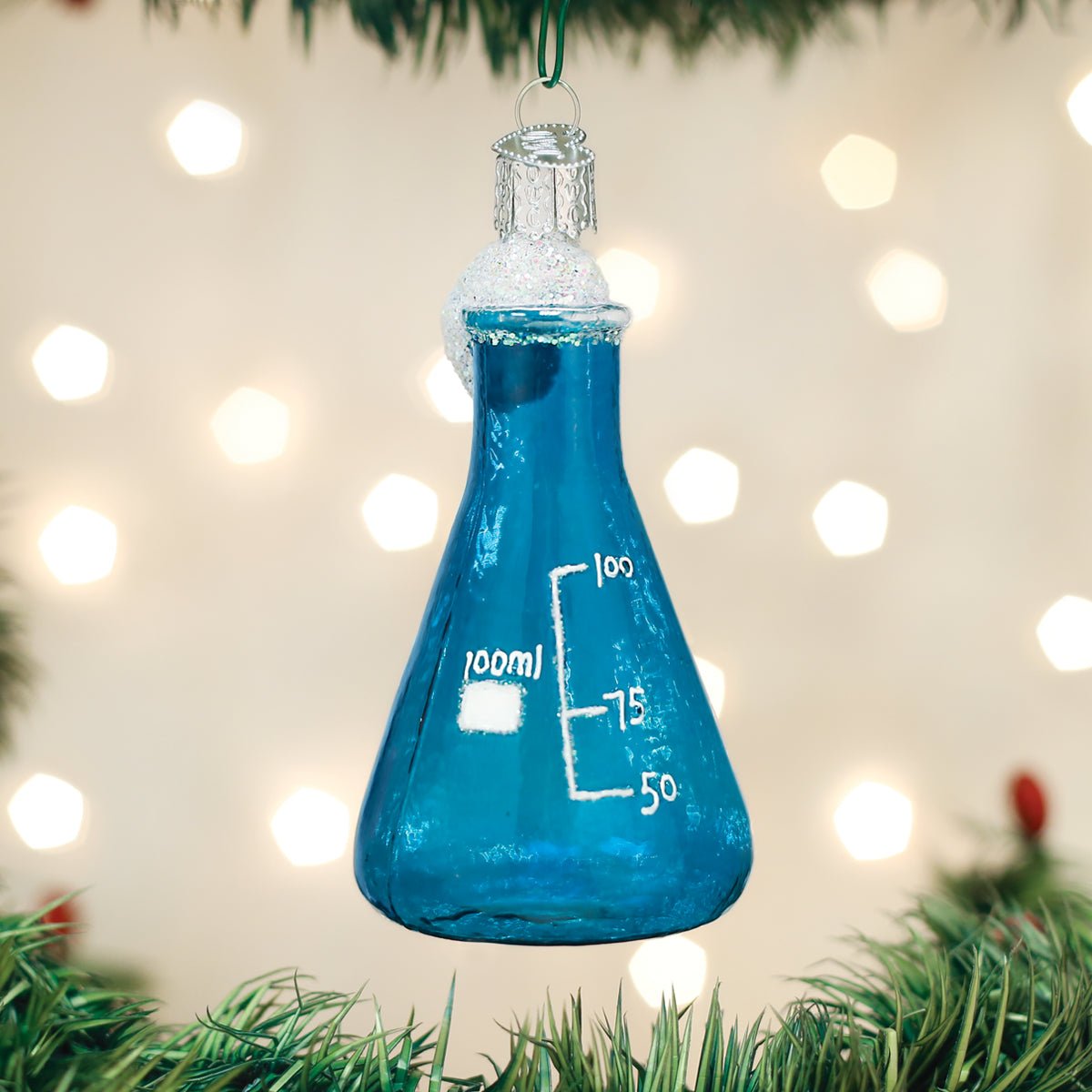 Science Beaker Ornament - themonogram manor 