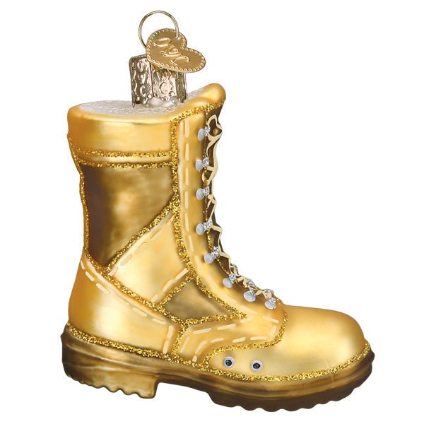 Military Boot Ornament - #themonogram manor #
