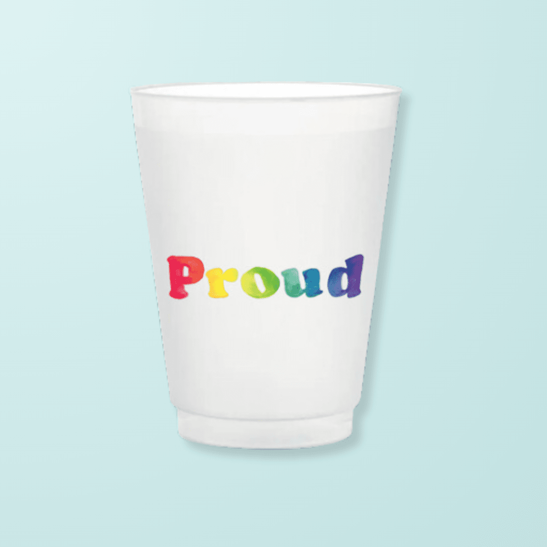 PROUD Frosted Cup - themonogram manor 