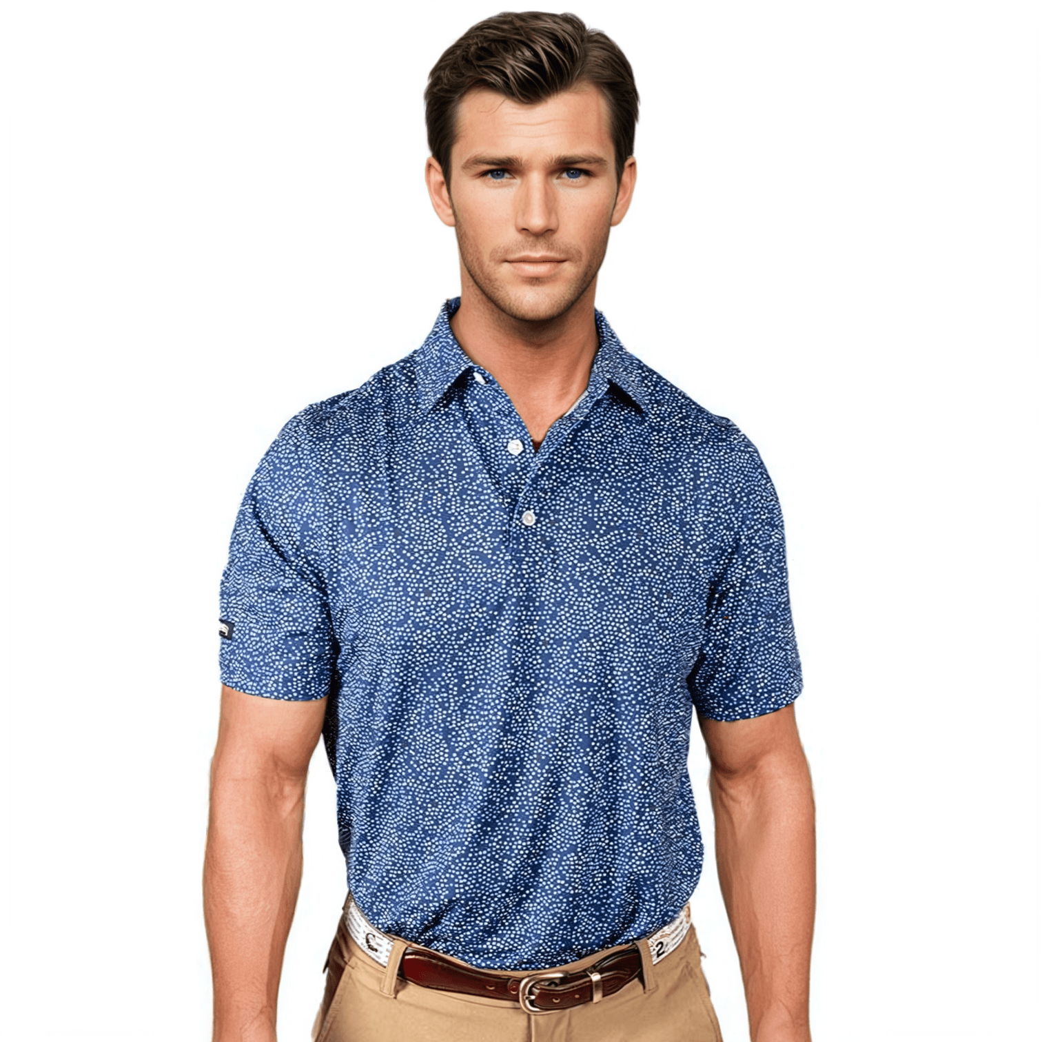 Starry Night Men's Polo - themonogram manor 