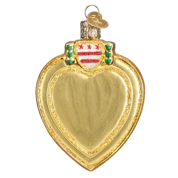 Purple Heart Ornament - #themonogram manor #