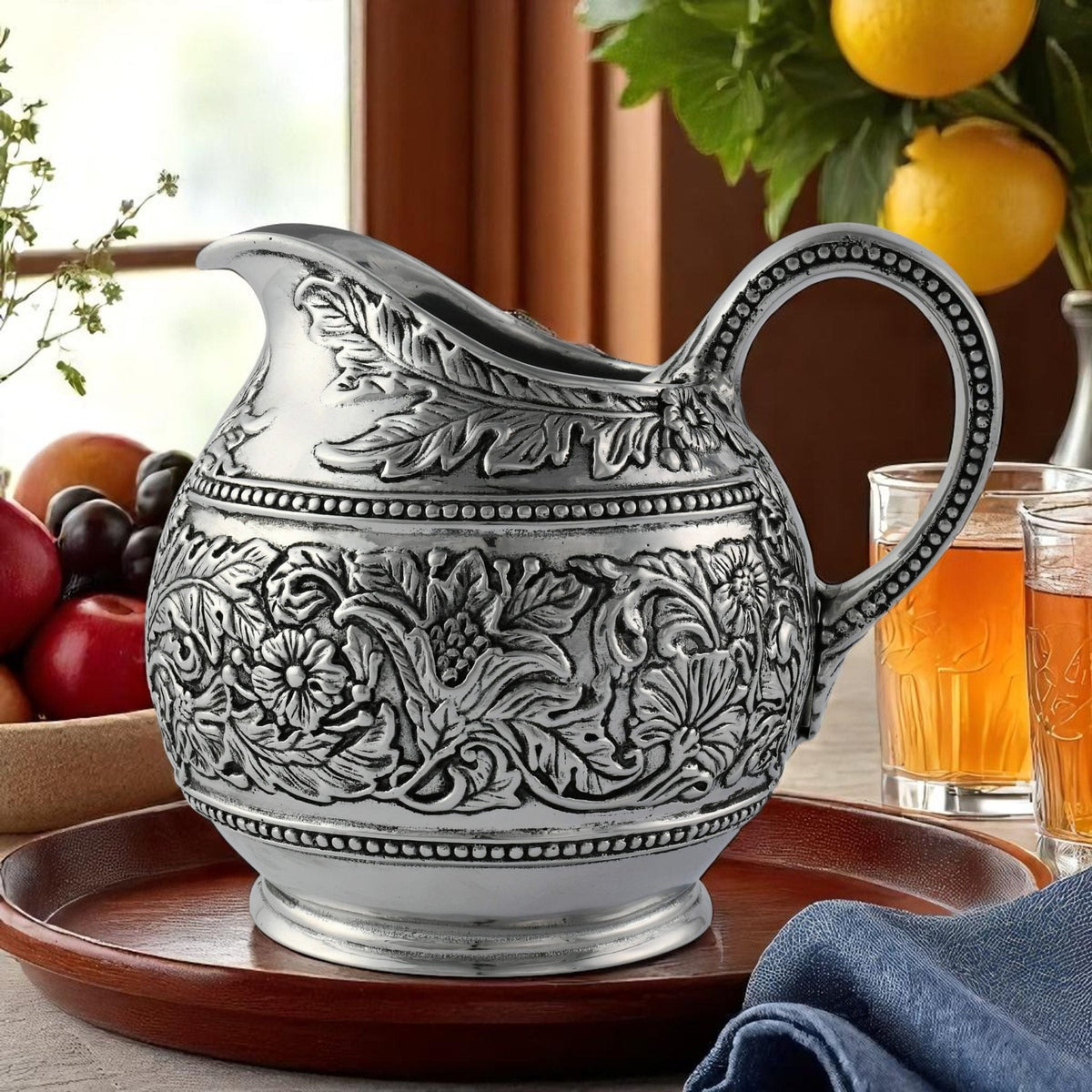 Concho Pattern Pitcher - themonogram manor 