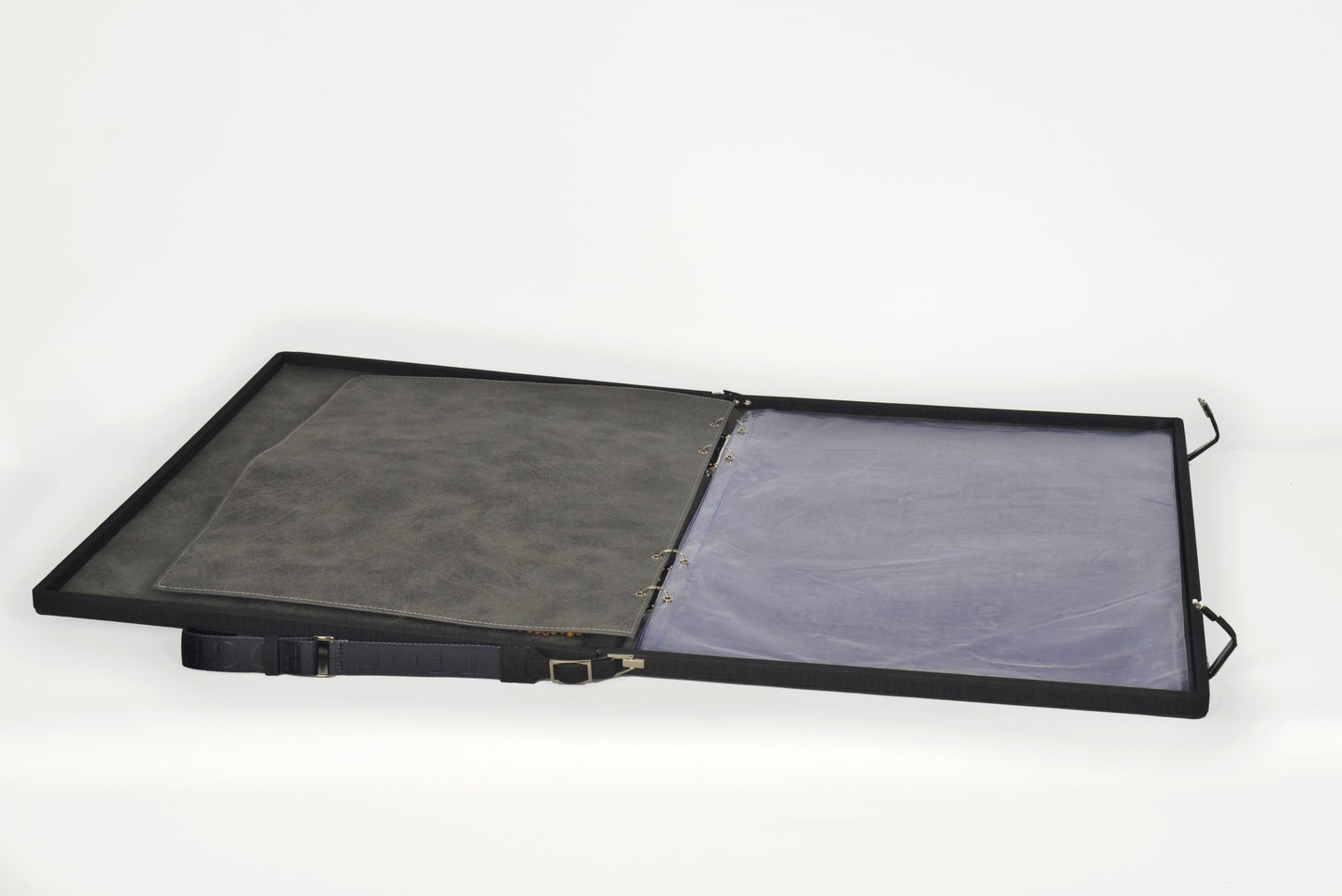 Leather Binder Leather Portfolio Gifts For Painters - Portfolio Binder - Art Supplies Organizer - themonogram manor 