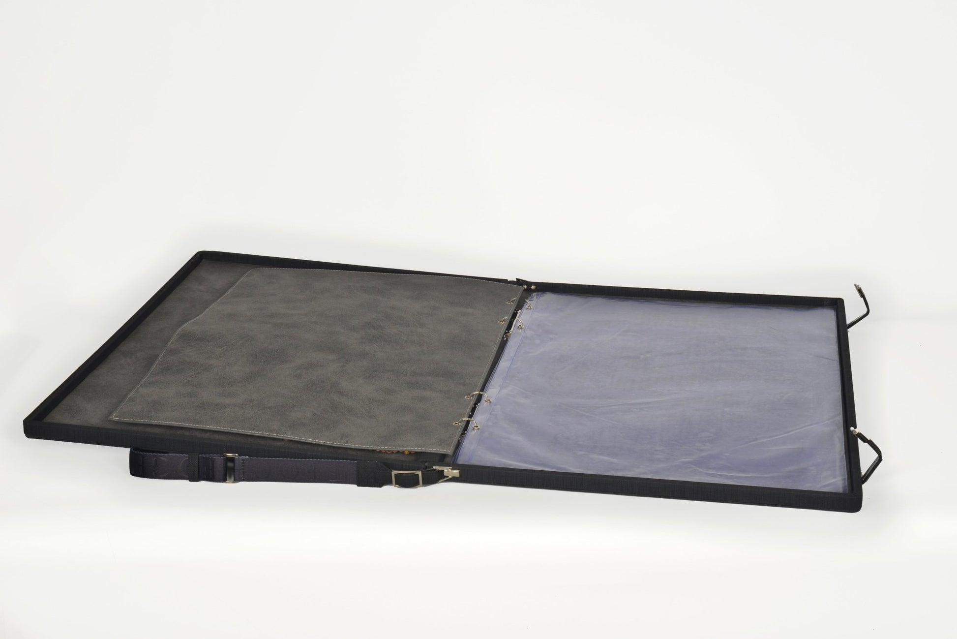 Leather Binder Leather Portfolio Gifts For Painters - Portfolio Binder - Art Supplies Organizer - themonogram manor 