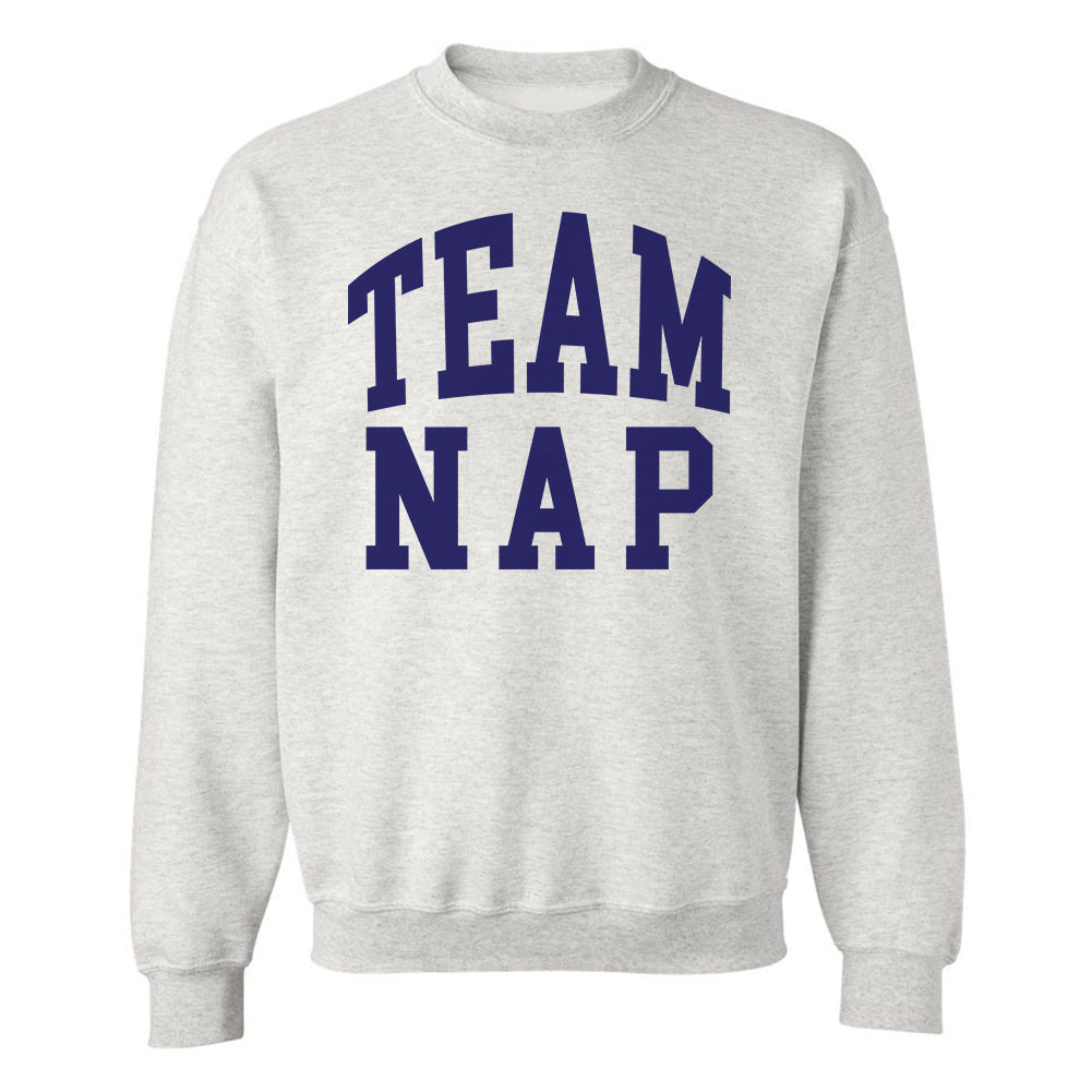 'Team Nap/Couch Club' Crewneck Sweatshirt - themonogram manor 
