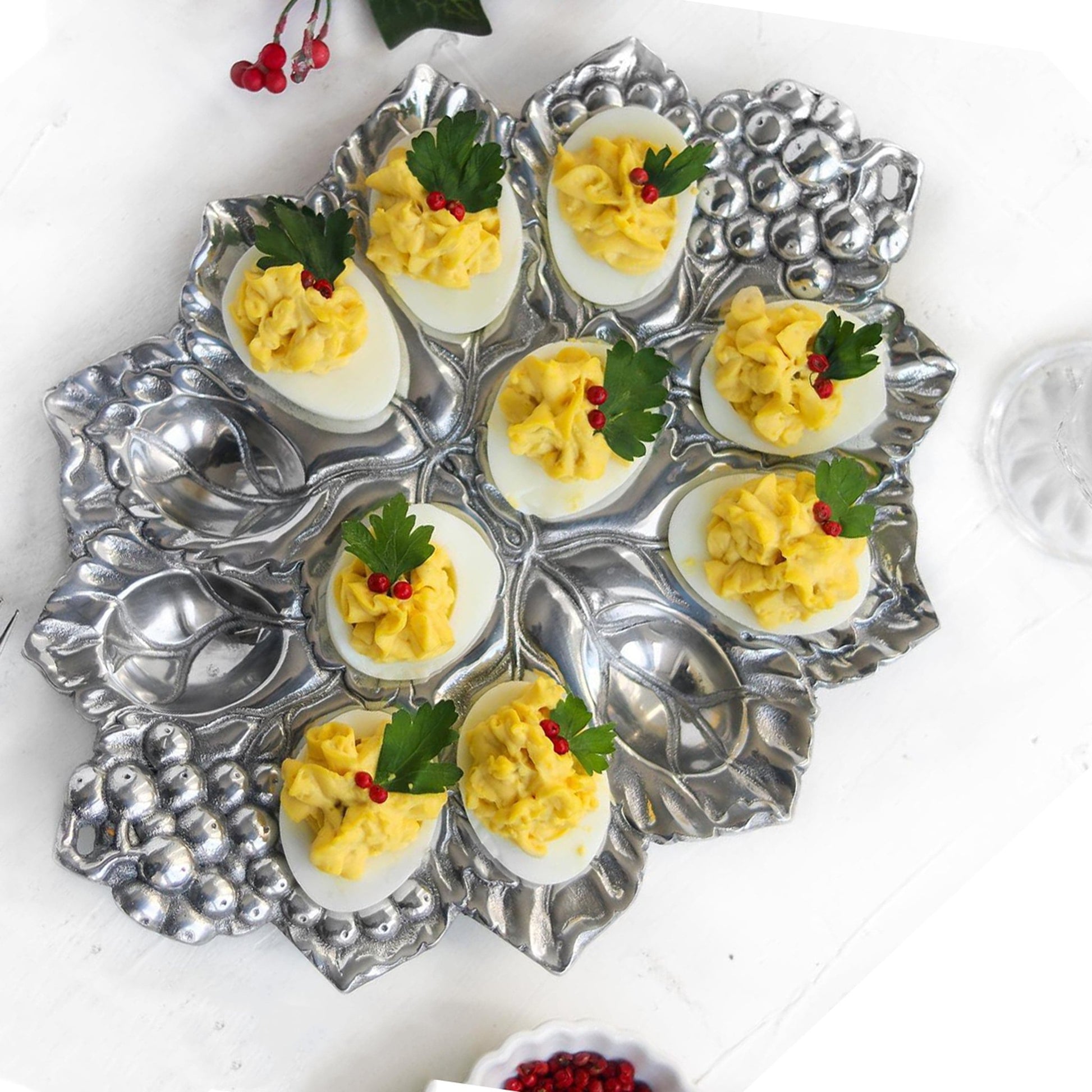 Grape Deviled Egg Holder - themonogram manor 