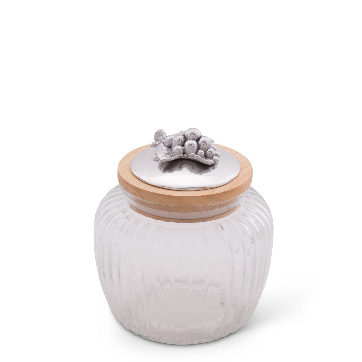 Grape Knob Glass Canisters - themonogram manor 
