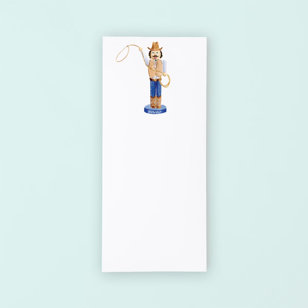 Cowboy Nutcracker List Pad - themonogram manor 