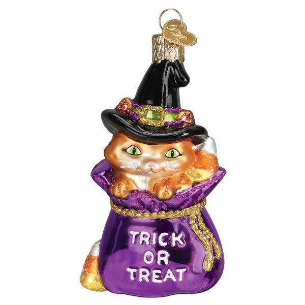 Trick-or-treat Kitty Ornament - themonogram manor 