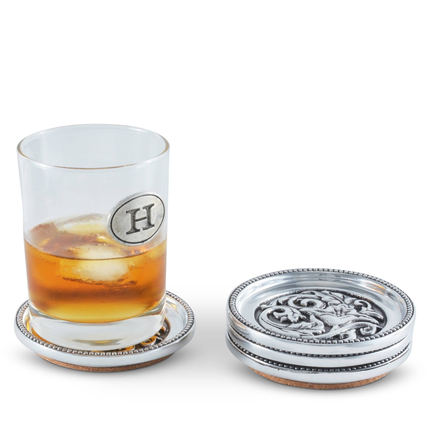 Concho Western Drink Coaster Set of 4 - themonogram manor 