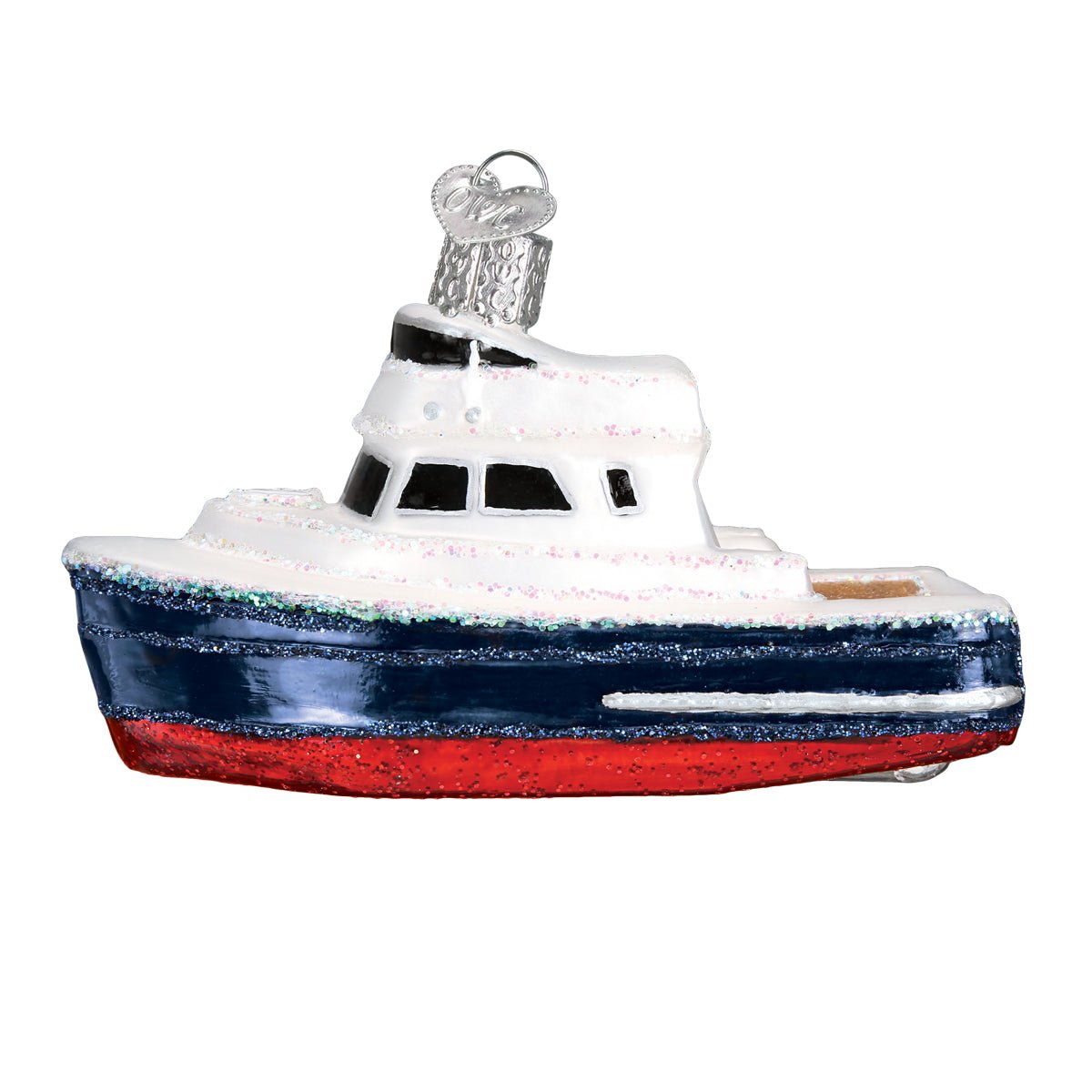 Charter Boat Ornament - #themonogram manor #