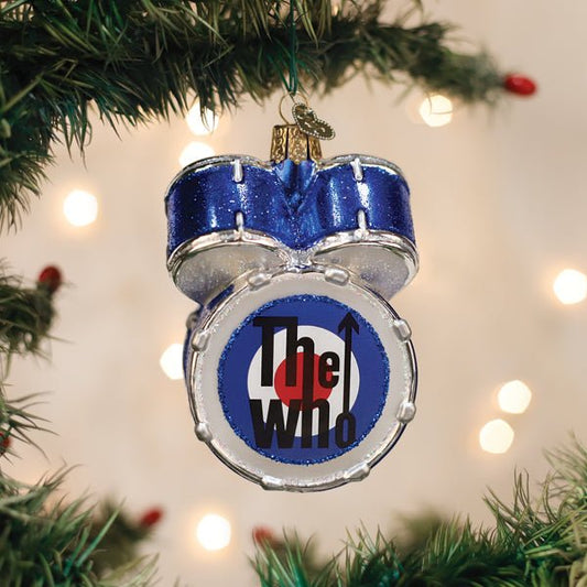 The Who Drum Set Ornament - #themonogram manor #