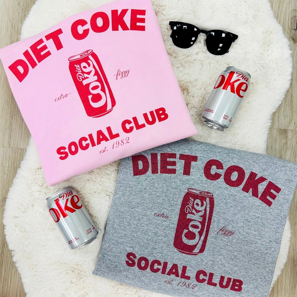 'Diet Coke Social Club' Crewneck Sweatshirt - themonogram manor 