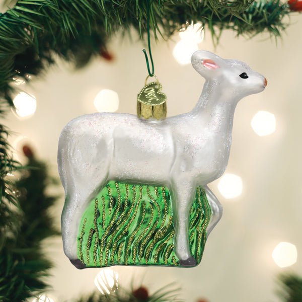 Seneca White Deer Ornament - themonogram manor 