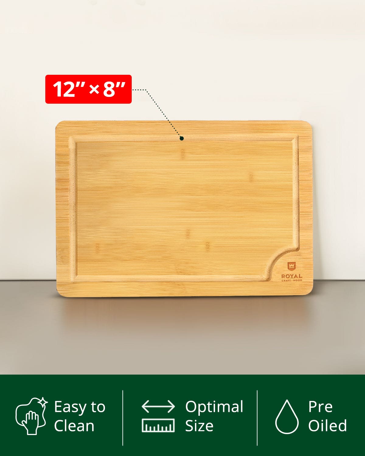 Cutting Board M, 12”x8” - themonogram manor 