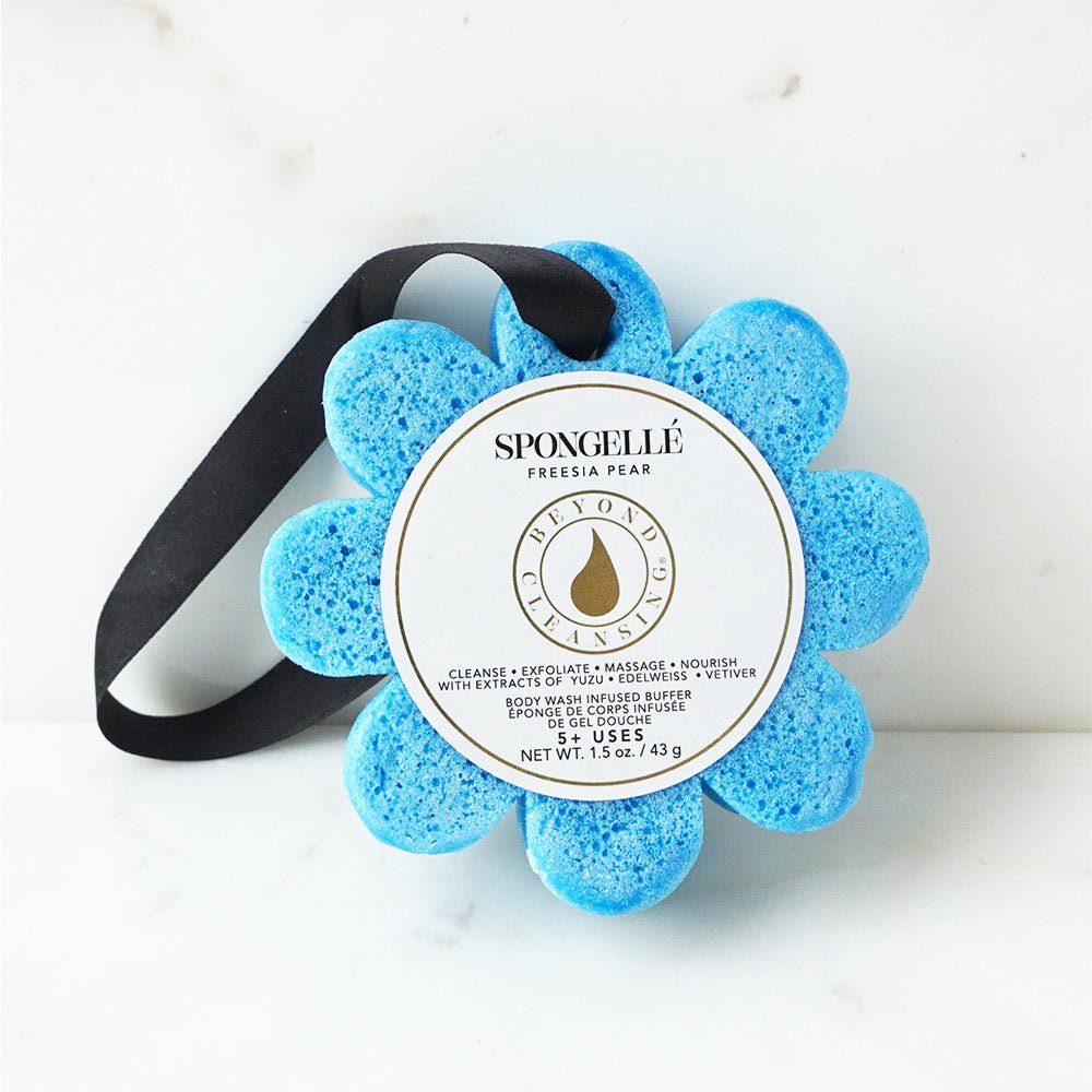 Freesia Pear | Wild Flower Bath Sponge - themonogram manor 