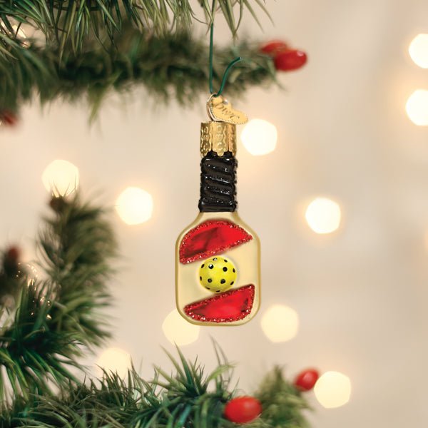 Mini Pickleball Paddle Ornament - #themonogram manor #