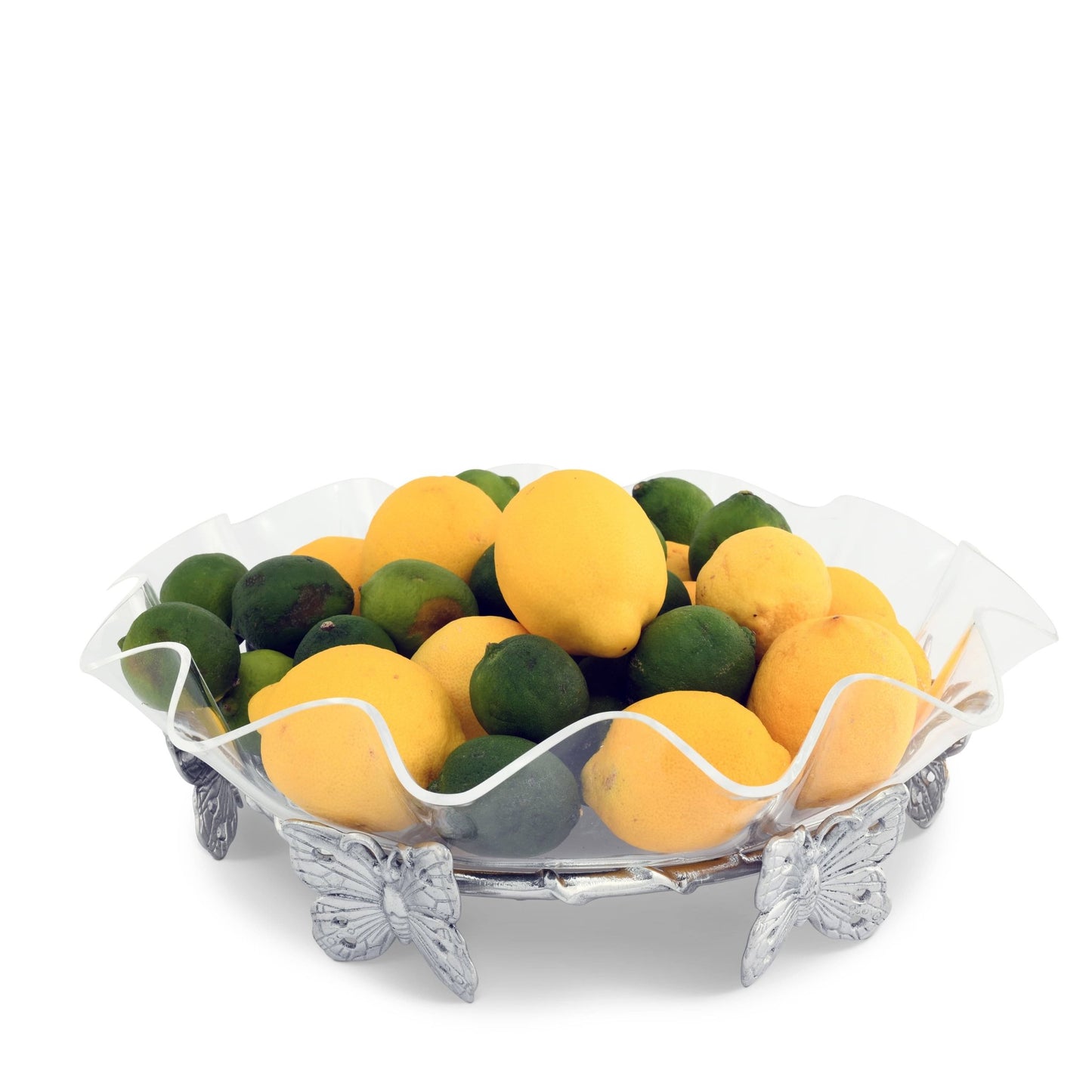 Butterfly Stand Acrylic Bowl 16 - themonogram manor 