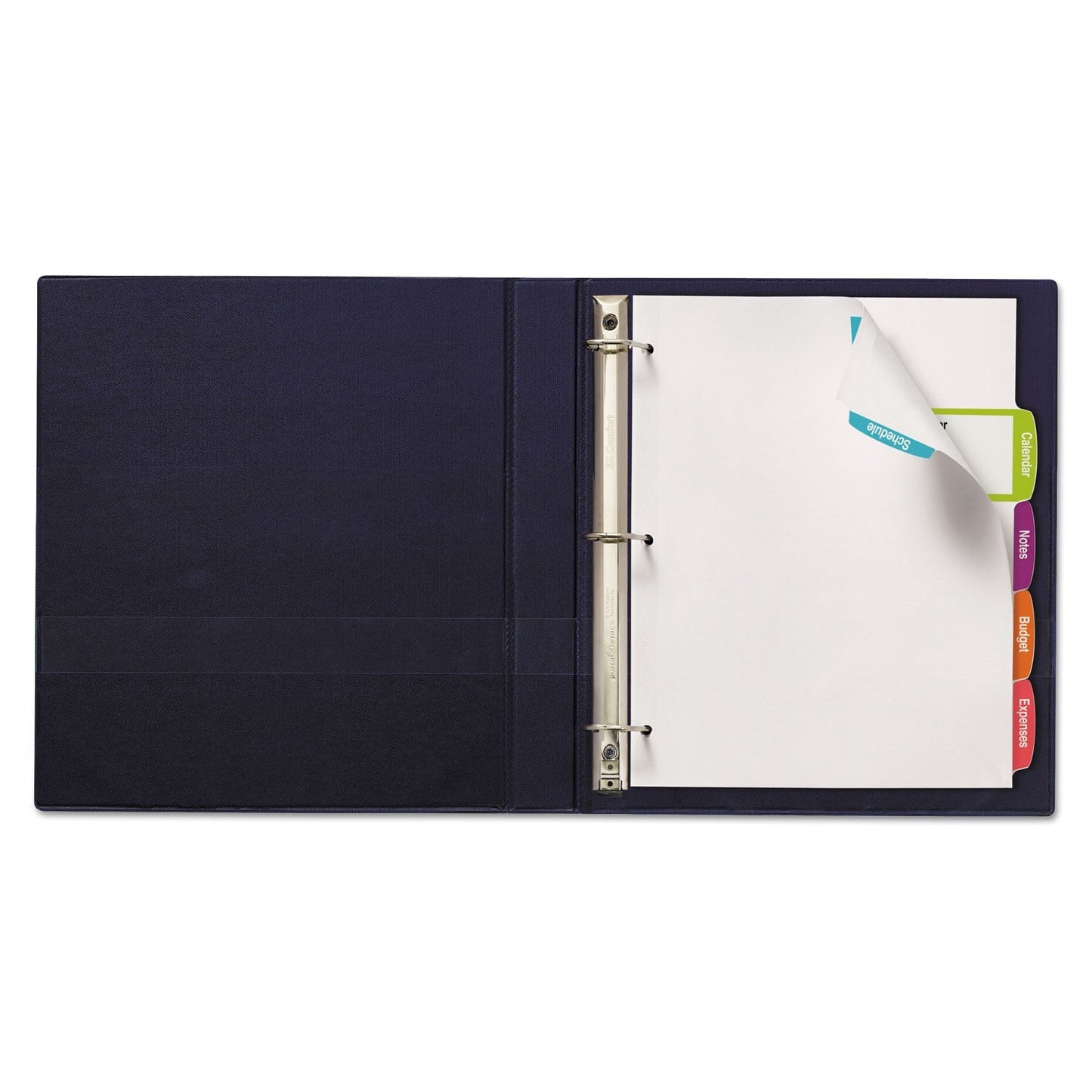 Avery Big Tab Printable Large White Label Tab Dividers, 5 - Tab, 11 x 8.5, White, 20 Sets - themonogram manor 