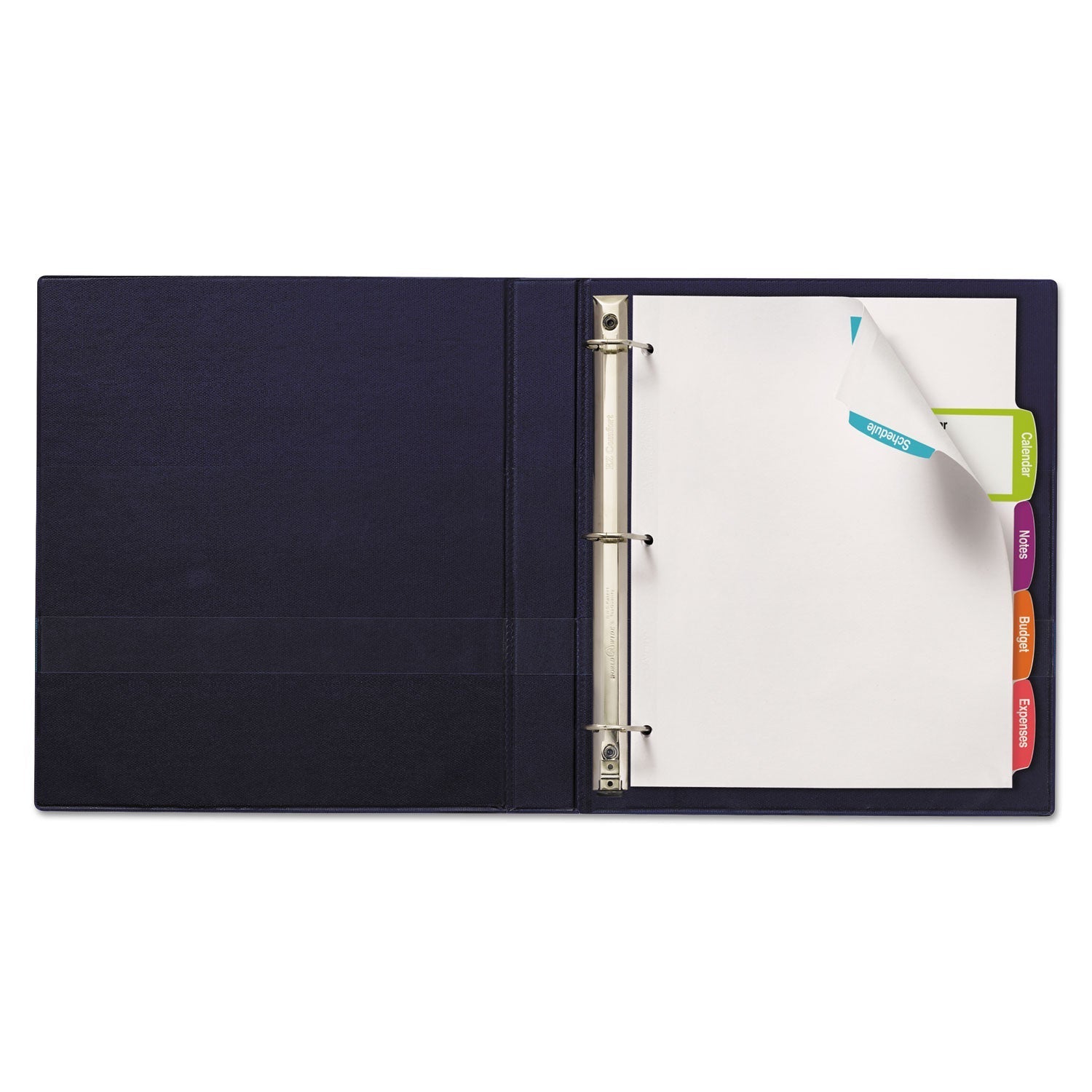 Avery Big Tab Printable Large White Label Tab Dividers, 5 - Tab, 11 x 8.5, White, 20 Sets - themonogram manor 