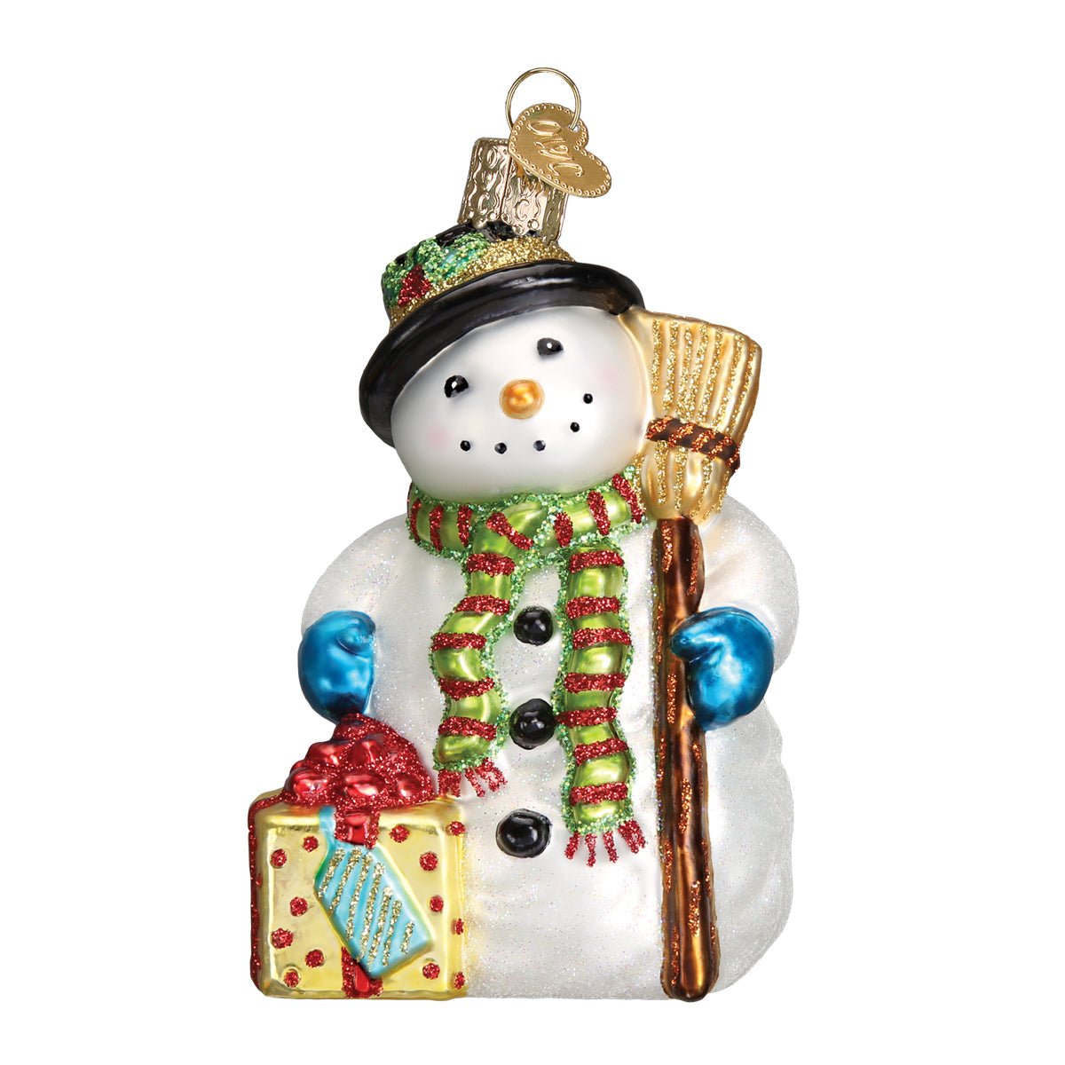 Gleeful Snowman Ornament - themonogram manor 