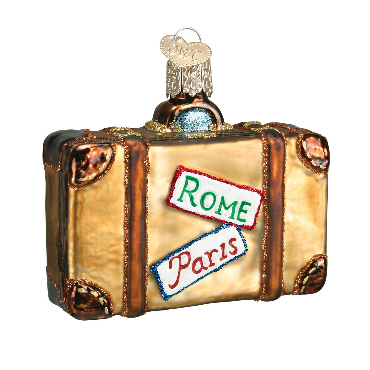 Suitcase Ornament - themonogram manor 