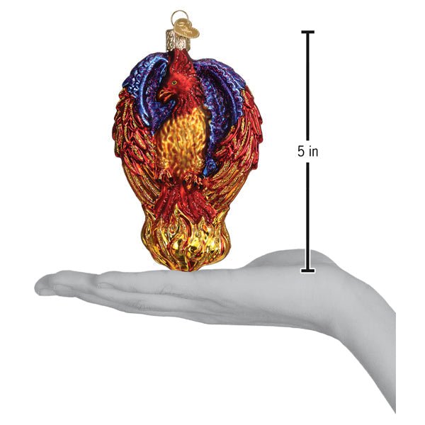Fiery Phoenix Ornament - themonogram manor 