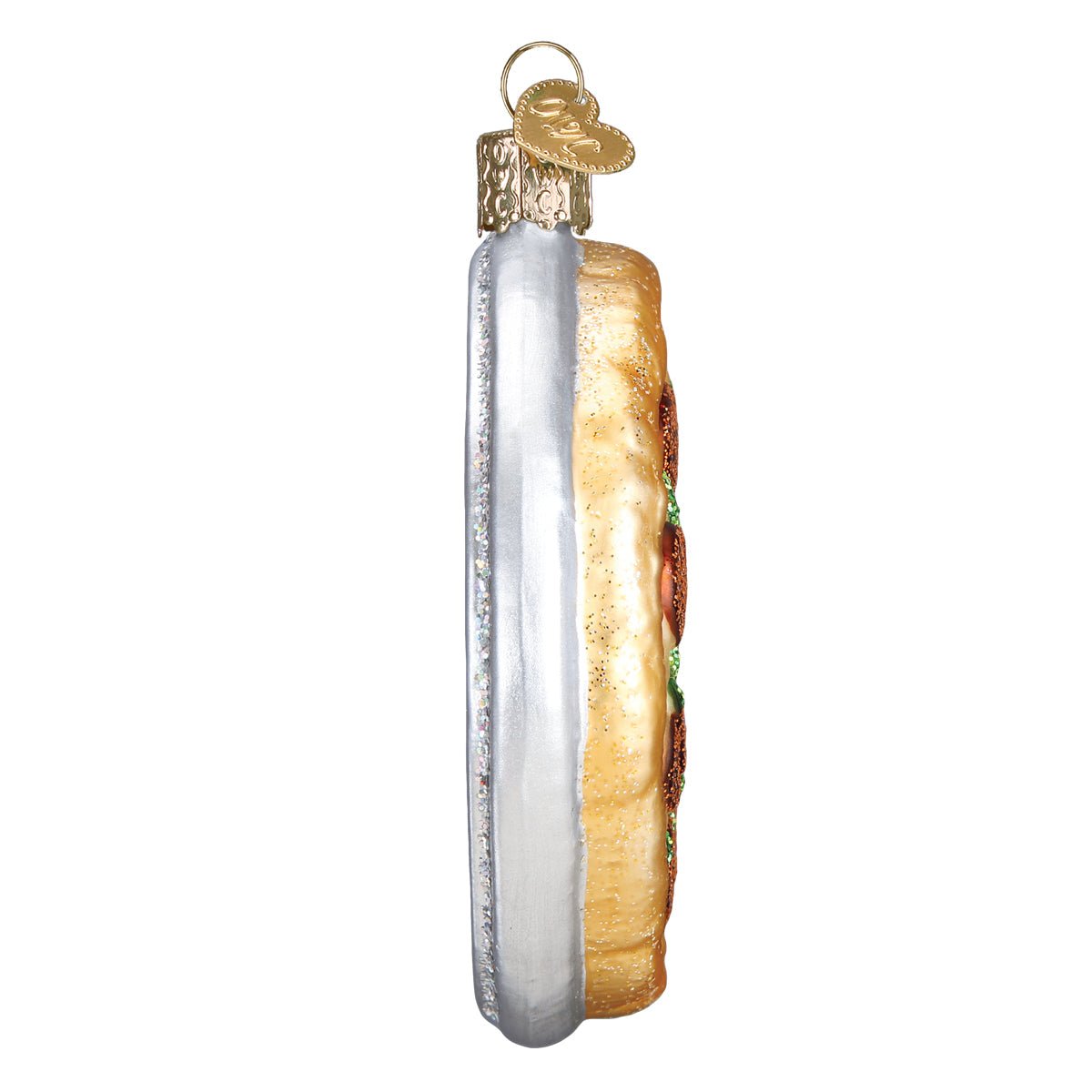 Pizza Pie Ornament - #themonogram manor #