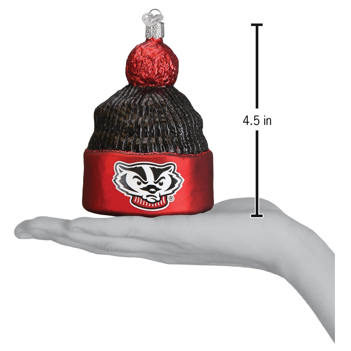 Wisconsin Beanie Ornament - themonogram manor 
