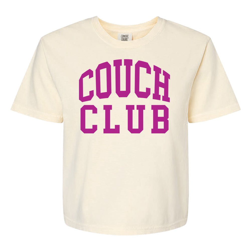 'Team Nap/Couch Club' Boxy T-Shirt - themonogram manor 