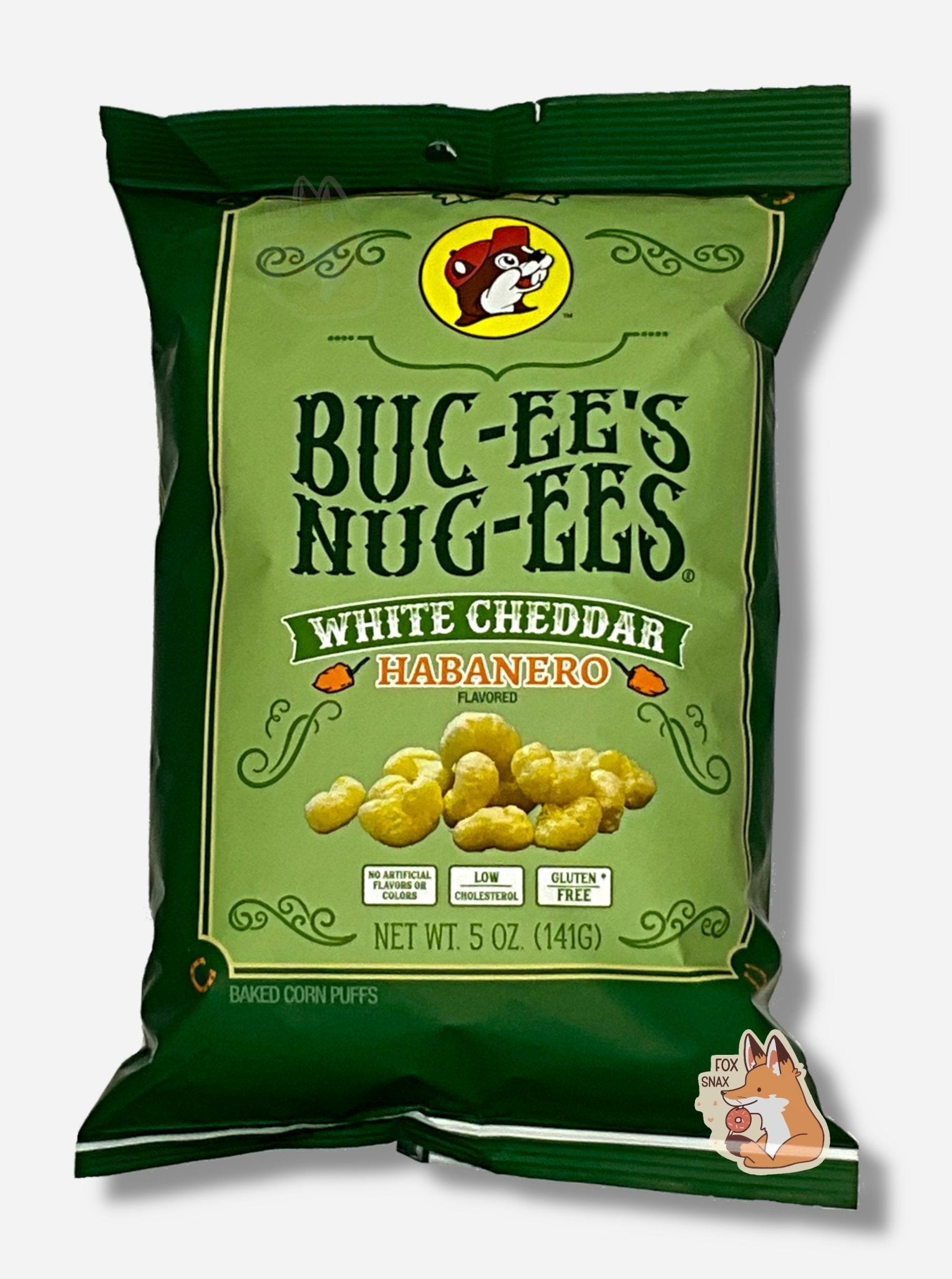 Buc - ee's White Cheddar Habanero Nug - ees - themonogram manor 
