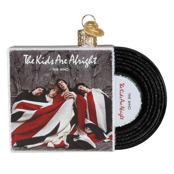 The Kids Are Alright Album Ornament - themonogram manor 