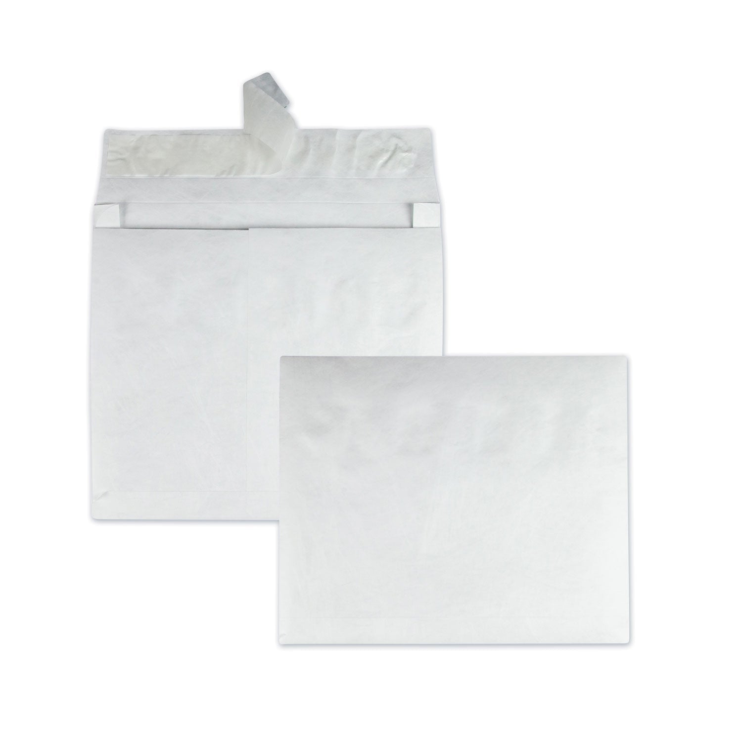 Survivor Lightweight 14 lb Tyvek Open End Expansion Mailers, 15, Square Flap, Redi - Strip Adhesive Closure, 10 x 15, White, 100/Carton - themonogram manor 