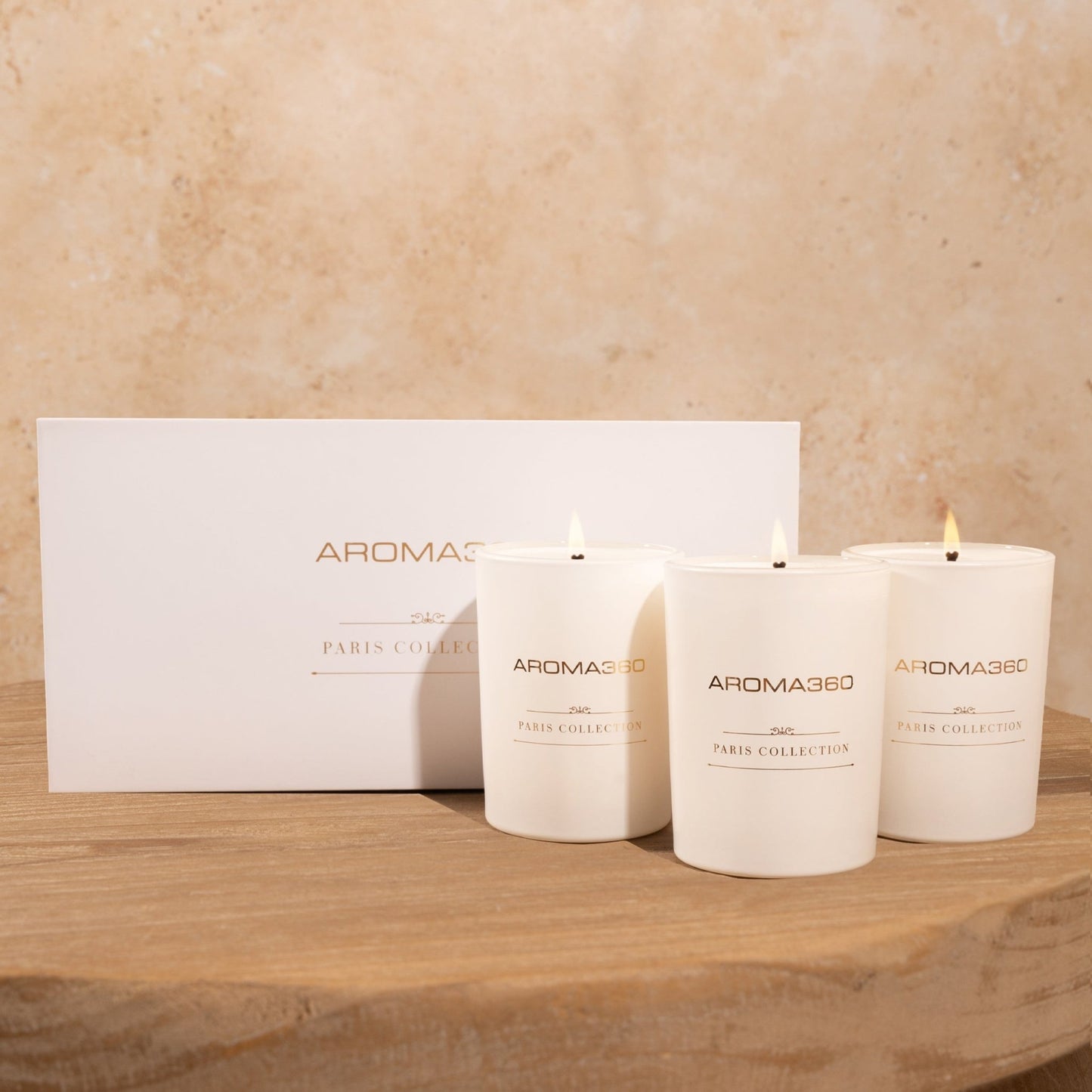 Paris Collection Candle Trio - themonogram manor 