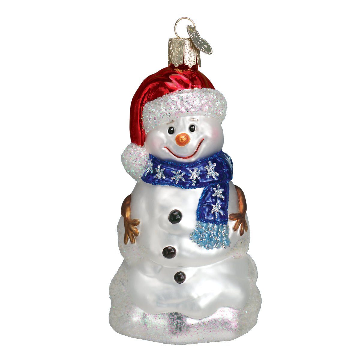 Happy Snowman Ornament - themonogram manor 