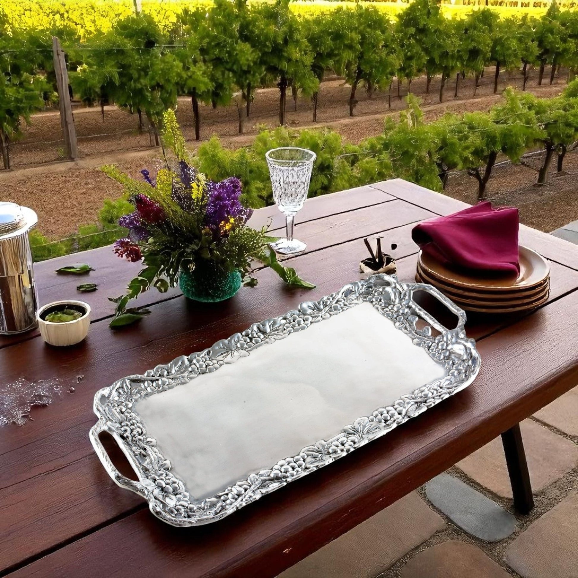 Grape Serving Tray - themonogram manor 