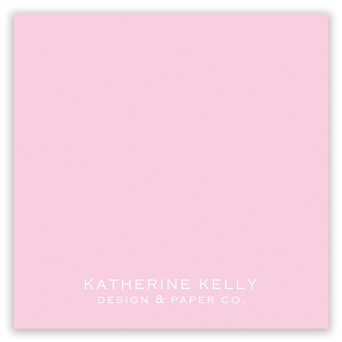 oh, christmas tree pink enclosure card - themonogram manor 
