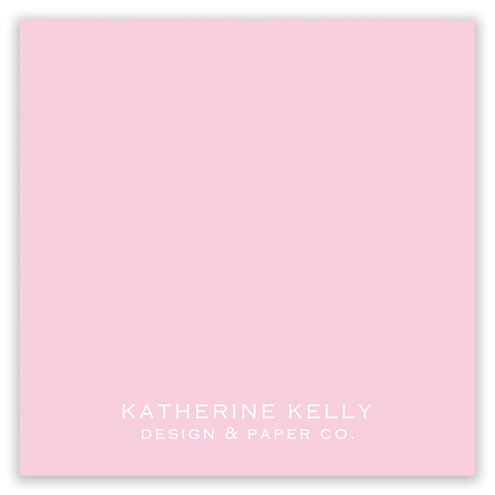 oh, christmas tree pink enclosure card - themonogram manor 