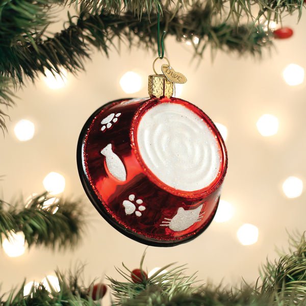 Kitty Bowl Ornament - #themonogram manor #
