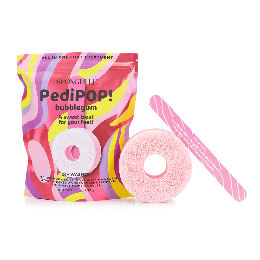 Bubblegum | PediPOP! Pedi Buffer & Nail File - themonogram manor 