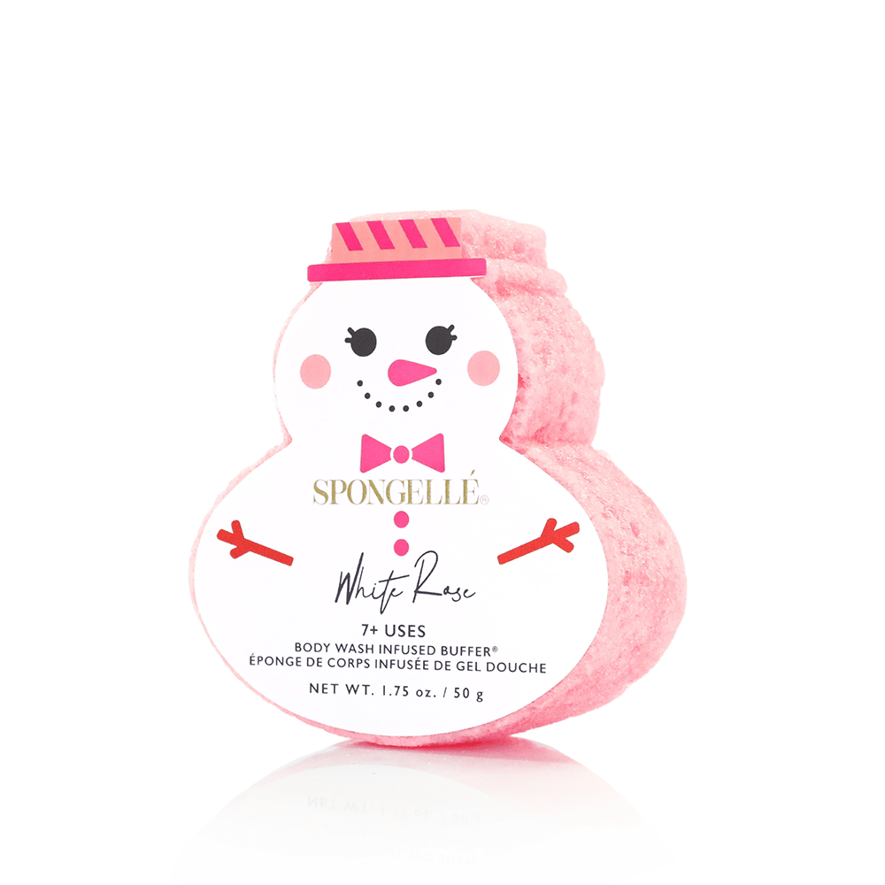 White Rose | Holiday Snowman - themonogram manor 