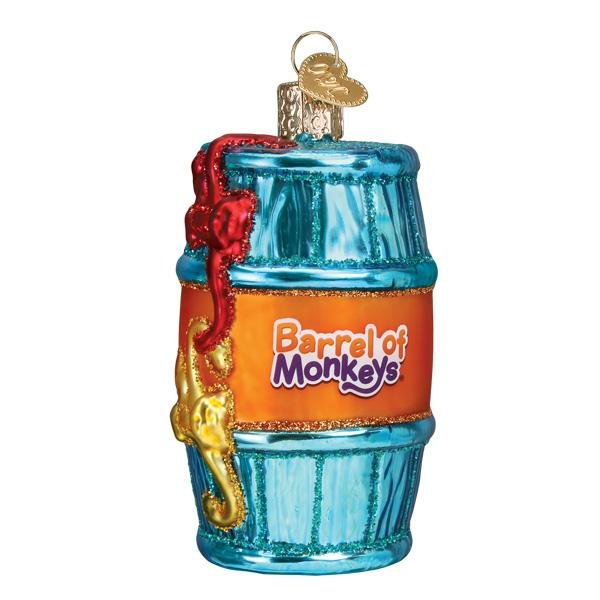 Barrel Of Monkeys Ornament - themonogram manor 