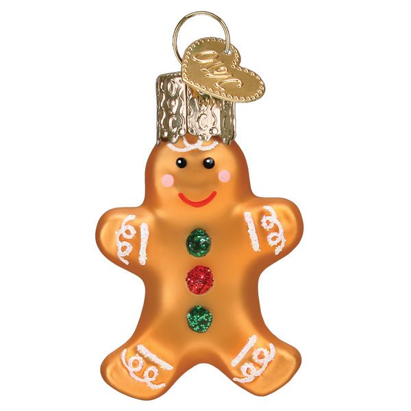 Mini Gingerbread Man Ornament - themonogram manor 