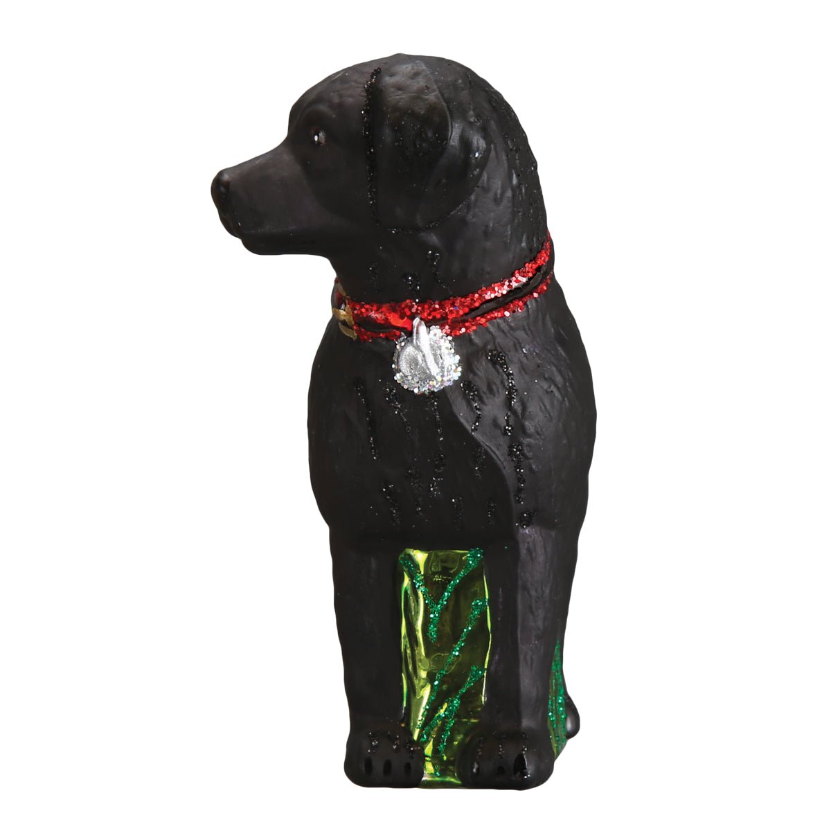 Standing Black Lab Ornament - themonogram manor 
