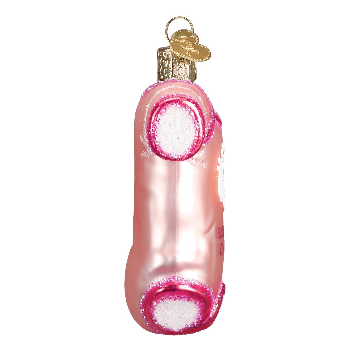 Pink Baby Onesie Ornament - themonogram manor 
