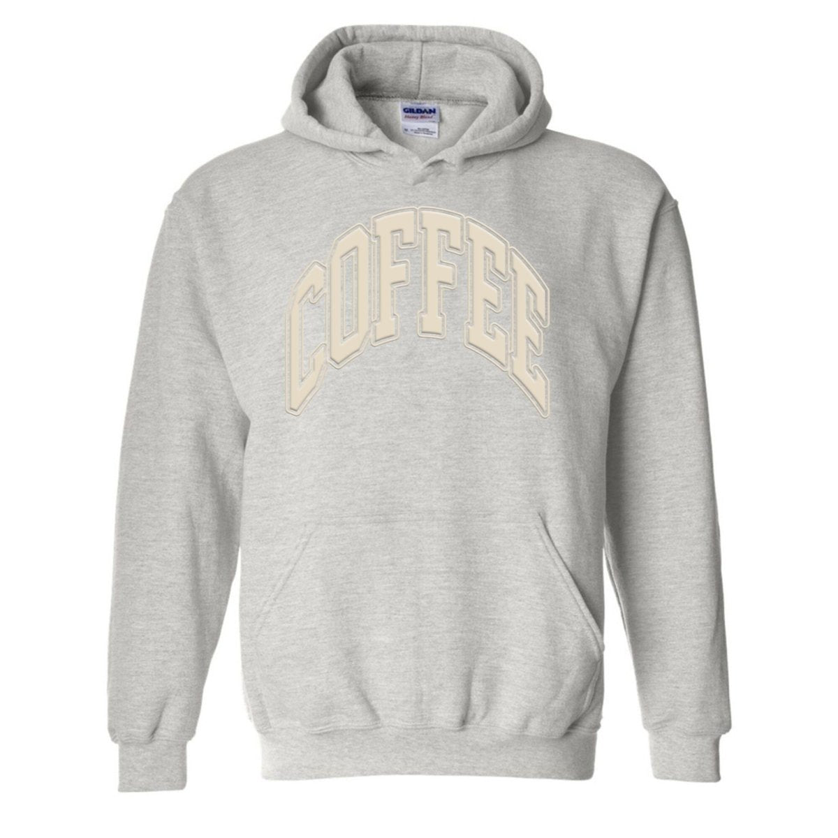 'Coffee' PUFF Hoodie - themonogram manor 