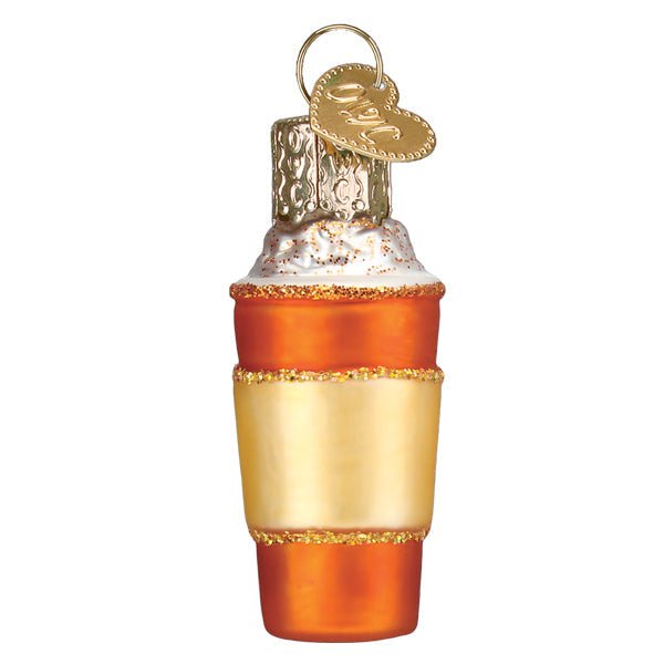 Mini Pumpkin Spice Latte Ornament - themonogram manor 