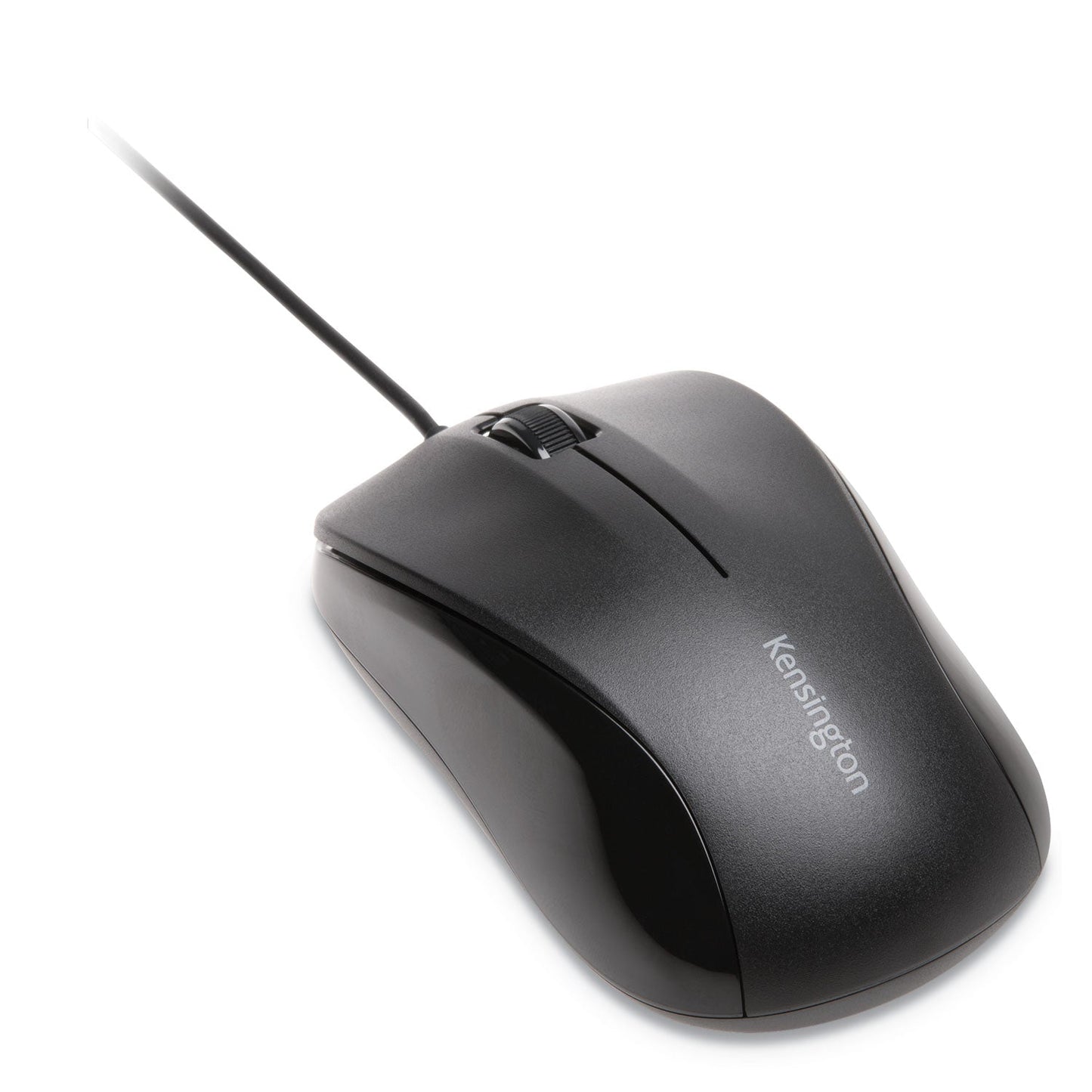 Kensington Wired USB Mouse for Life, USB 2.0, Left/Right Hand Use, Black - themonogram manor 